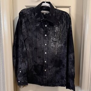 Eighty Eight Y2K LS Black Shirt
